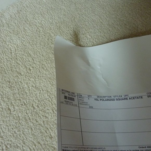 Saint Laurent YSL Logo Side Polarized Acetate Sunglasses (Black) - Picture 2 of 14